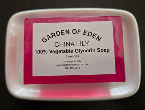 Garden of Eden Glycerin Soap - China Lily