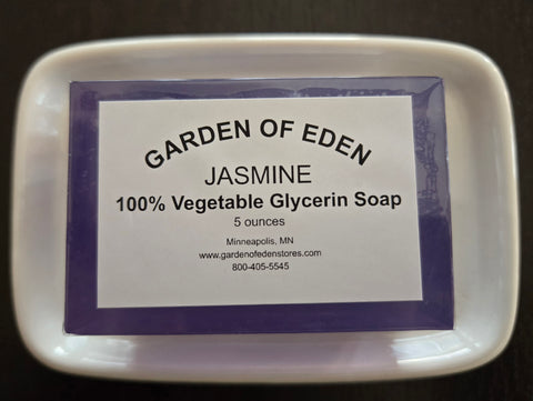 Garden of Eden Glycerin Soap - Jasmine Bar
