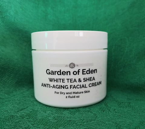 Garden of Eden White Tea & Shea Anti-Aging Facial Cream