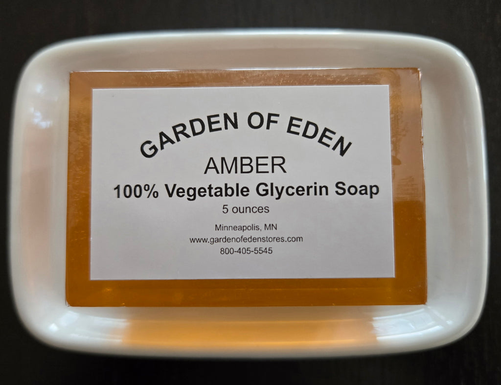 Garden of Eden Glycerin Soap - Amber Bar