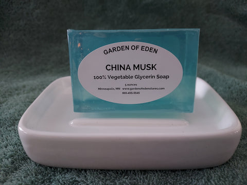 Garden of Eden Glycerin Soap - China Musk Bar