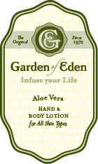 Garden of Eden Aloe Vera Hand & Body Lotion