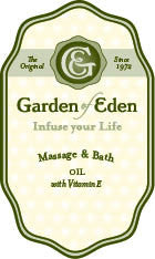 Garden of Eden Massage & Bath Oil