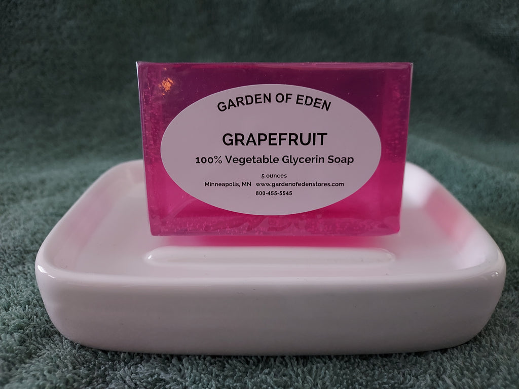 Garden of Eden Glycerin Soap - Grapefruit Bar
