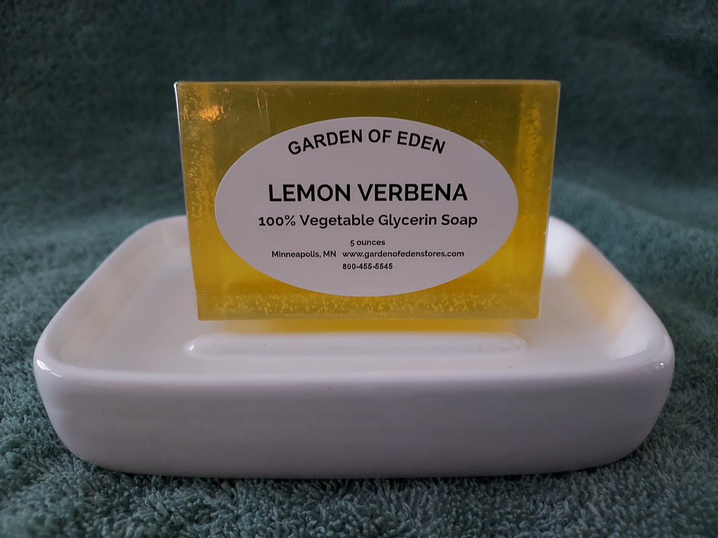 Garden of Eden Glycerin Soap - Lemon Verbena Bar