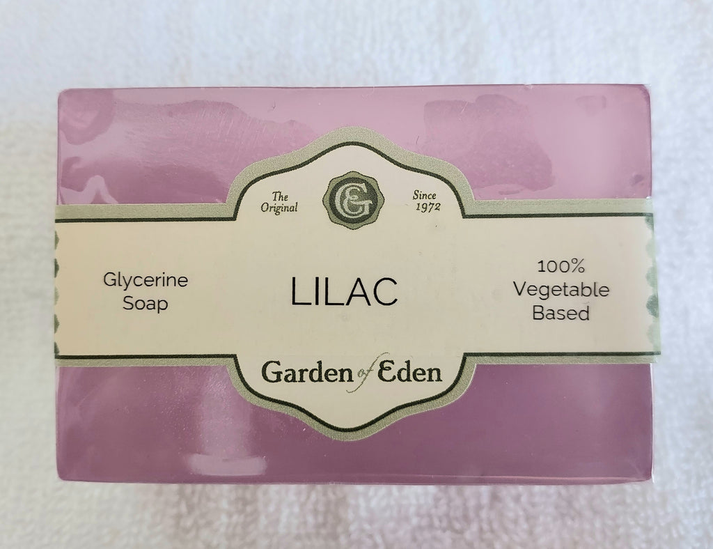 Garden of Eden Glycerin Soap - Lilac Bar