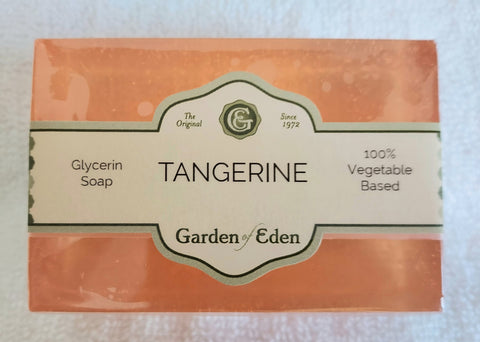 Garden of Eden Glycerin Soap - Tangerine Bar