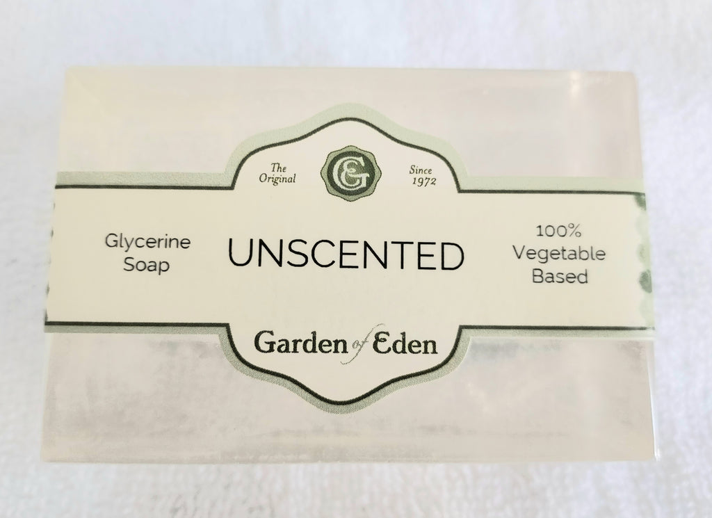 Garden of Eden Glycerin Soap - Unscented Bar